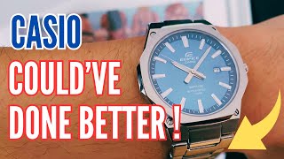 Casio Edifice EFRS108D Unboxing amp Review  Great Edifice Watch With a Bad Bracelet [upl. by Anaeel]