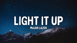 Major Lazer  Light It Up Lyrics [upl. by Annaoi863]