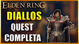 Elden Ring Diallos Quest Completa [upl. by Annayhs]