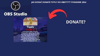 Jak dodać donate do obs PORADNIK 2024 [upl. by Aretta175]