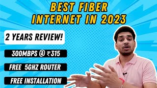 Best Fiber Internet In 2023  Excitel amp Comway Longterm Review Plans Installation and More [upl. by Hartley]