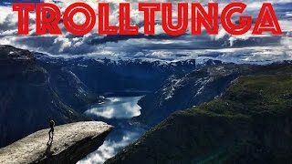 Norway Trolltunga  Норвегия Язык Тролля [upl. by Cirri]