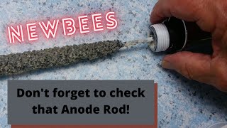 How to check and or replace your Anode Rod for your hot water heater Important for beginners [upl. by Burck]