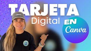 😱Cómo hacer una TARJETA de presentación DIGITAL INTERACTIVA con CANVA [upl. by Norval]