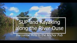 River Ouse  Barcombe Mills to Anchor Pub  Sussex England GoPro [upl. by Drona]