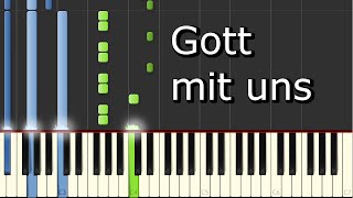 Sabaton  Gott mit uns Piano Tutorial [upl. by Atnicaj]