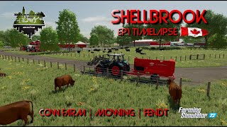 SHELLBROOK CREEK SK  EP1 TIMELAPSE  COW FARM  FS22  FARMING SIMULATOR 22 [upl. by Orips402]