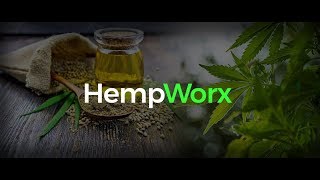 HempWorx CBD Oil United States Grown Hemp Products [upl. by Olympias]