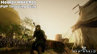 Healer Hatchet PVP Build  New World Season 4 [upl. by Foster]