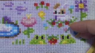 A cross stitch finish with me [upl. by Dodwell569]