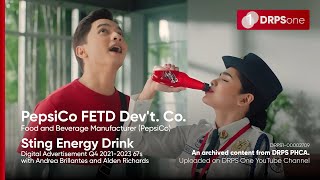 Sting Energy Drink DVC Q4 20212023 67s with Andrea Brillantes and Alden Richards Full Version [upl. by Clerk375]