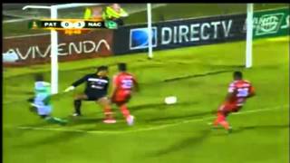 Gol de Aviles Hurtado  Patriotas FC 0  Atletico Nacional 3  3102012 [upl. by Nayrda]