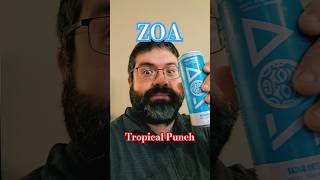 15s Drink Review ZOA Tropical Punch dwaynejohnson energydrink energy therock [upl. by Lucas348]