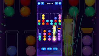 Ball Sort Level 326 Walkthrough Solution AndroidiOS [upl. by Eixid]