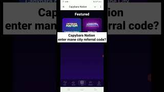 Capybara Nation New Task Aa Gaya Hai  Enter Mane City  Referral Code How To Capybara Nation [upl. by Pris]