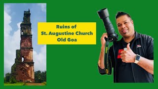 Ruins of St Augustine Church Old GoaINDIA goanvlogger goanlife goanlifestyle goanews [upl. by Opportuna]