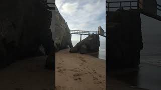 Pêcherie en attente mer calme fishing fypyoutube foryou [upl. by Aniratak]