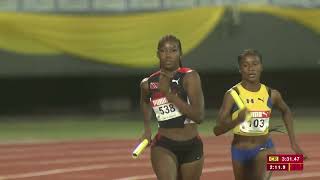 CARIFTA Games 2024 Grenada  Girls 4x400 Meter Relay Under 20 Final [upl. by Selhorst573]