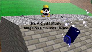 Its A Crash Music King Bob Omb Boss Theme [upl. by Nwahsek]