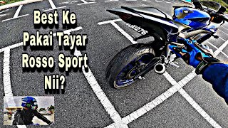 7 AKHIRNYA AKU PAKAI TAYAR BARU  TAYAR PIRELLI DIABLO ROSSO SPORT  YAMAHA R25 V2  GOPRO HERO 8 [upl. by Kind]