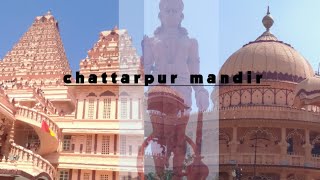 chattarpur mandir 📍delhi छतरपुर मंदिर [upl. by Compte313]