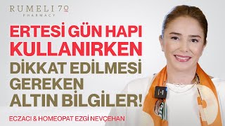 Ertesi Gün Hapı Kullanıyorsanız DİKKAT Bu Durumları Yaşıyorsanız İşte Yapmanız Gerekenler [upl. by Lamori]