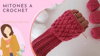 Cómo hacer mitones a crochet modernos [upl. by Emie356]