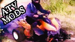 GIO 200cc ATV Quad Performance Mods Trails [upl. by Camilia]