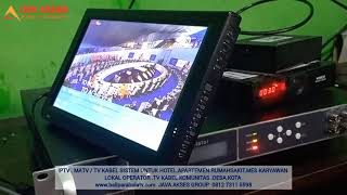 MATV DIGITAL DAN IPTV HEDAND SERVER  transmodulator encoder digital dan iptv [upl. by Lirret]