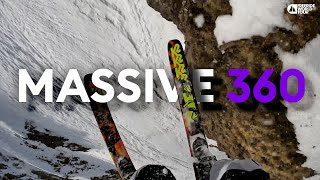 GoPro Max Hitzig Sending a Massive 360 off a Cliff [upl. by Shaina]