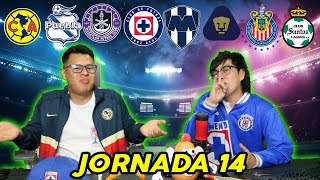 PRONOSTICOS JORNADA 14 LIGA MX [upl. by Hassin]