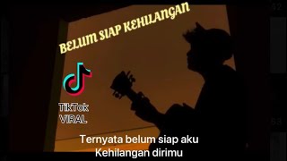 Ternyata belum siap aku kehilangan dirimu BELUM SIAP KEHILANGAN  cover panjiahriff video live [upl. by Cammi]