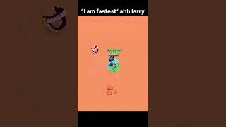 Larry VS Sam Super 💀  Brawl Stars shorts brawlstars [upl. by Eignat]