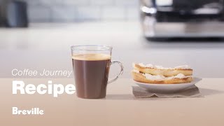 Coffee Recipes  Learn how to make a tasty long black coffee at home  Breville USA [upl. by Ttelrats]