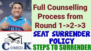 COMEDK 2024COMEDK counselling processCOMEDK exam detailsCOMEDK updatesCOMEDK Seat Cancellation [upl. by Yeclek]