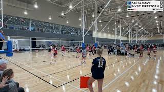 2024 Volley by the James MVBC Firestorm vs 540 14 Navy [upl. by Kristof137]