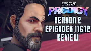 STAR TREK PRODIGY S2 Ep 11amp12 Review  Last Flight of the Protostar Parts 1amp2 [upl. by Adyaj]