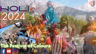 Holi 2024  childrens Holi  The festival of colours [upl. by Yarvis572]