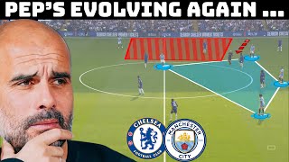 How Pep Is Solving Citys Biggest Problem  Tactical Analaysis  Chelsea 02 Manchester City [upl. by Noillimaxam]