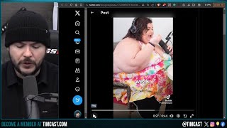 MASSIVE Fat Woman Insults Incels And Neckbeards Gets ROASTED For Also Being Unattractive [upl. by Eznyl]