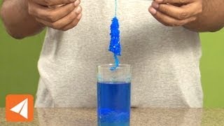 Copper sulphate crystallization  Crystallisation  Chemistry [upl. by Odraner]