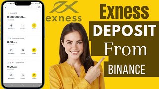 How To Deposit In Exness From Binance  Deposit In Exness Using Binance [upl. by Ahsenak]