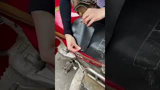 DIY Leather Seat Repair leatherrepair diyrepair carcaretips [upl. by Bibbie]