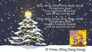 El Trineu quotDing Dang Dongquot amb Música i Lletra  Coral El Virolet [upl. by Bronder]