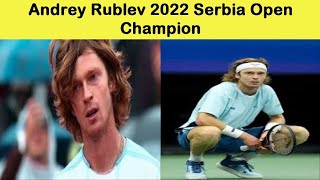 Andrey Rublev He won this prestigious tournament defeating Aslan Karatsev in the final [upl. by Ailad]