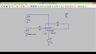 LTSPICE SIMULATION OF OPERATIONAL AMPLIFIER [upl. by Novelia]