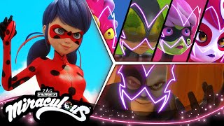 MIRACULOUS  🐞 AKUMATIZADO  Compilación 1 😈  Temporada 4  Las Aventuras de Ladybug [upl. by Duahsar]