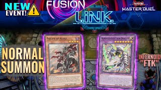 NORMAL SUMMON ALBAZ  Fusion x Link Festival  Infernoid quotFTKquot x Branded  YuGiOh Master Duel [upl. by Ikcin]