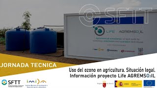 Uso experimental Ozono Proyecto AgremSO3IL [upl. by Orr]