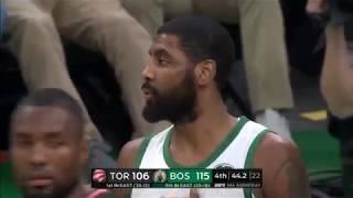 Kyrie Irving GOES CRAZY AGAIN vs The Raptors Celtics vs Raptors Crazy Last 3 Minutes [upl. by Audre]